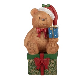 [6PR6306] Decoratie beer 14x14x25 cm