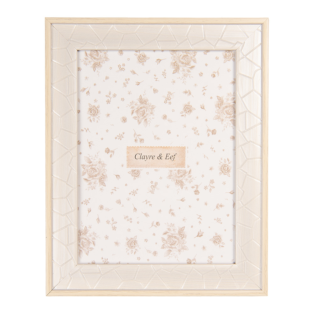 Bilderrahmen Grau Beige 20x2x25 cm / 15x20 cm