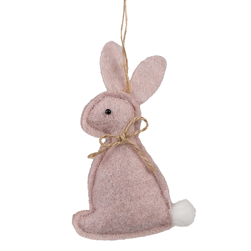 Anhänger Schmuck Kaninchen Rosa 10 cm