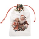 Christmas Stocking Decoration Christmas Stocking Red 14x1x22 cm
