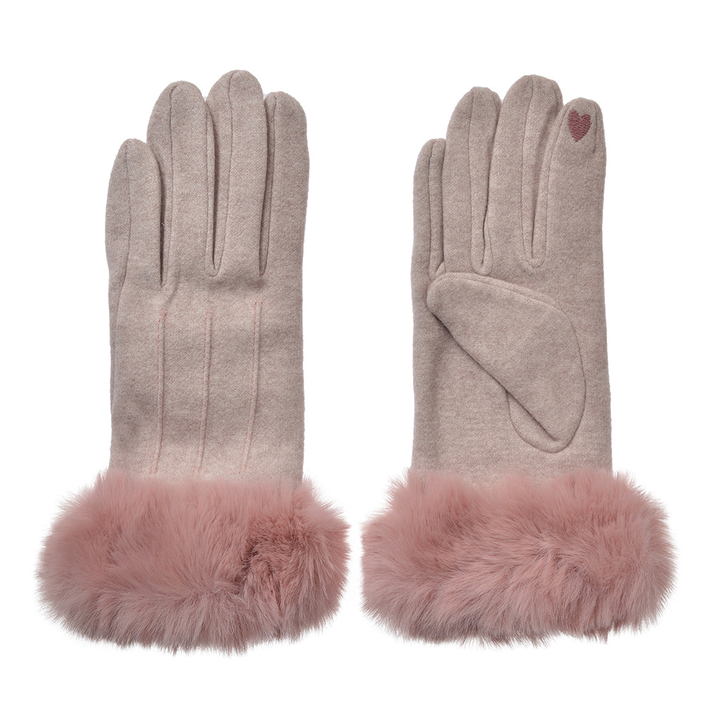Gants d'hiver Violet 9x23 cm