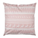Federe Cuscini Rosa Bianco 45x45 cm