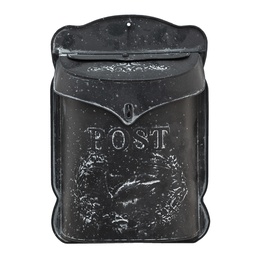 [6Y4788] Cassetta Postale Nero 26x8x39 cm