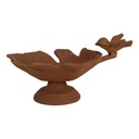 Abbeveratoio per uccelli Marrone 19x9x11 cm