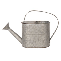 [6Y3729] Decorative Watering Can Grey 40x14x25 cm