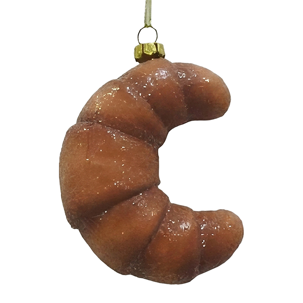 Boule de Noël Marron 8x4x12 cm
