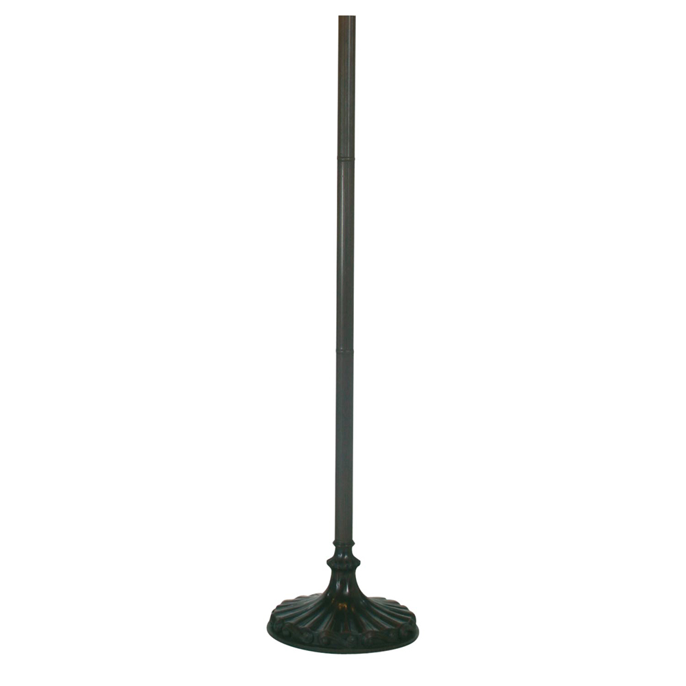 Base Lampade da Terra Tiffany Marrone Ø 30x165 cm E27/max 2x60W