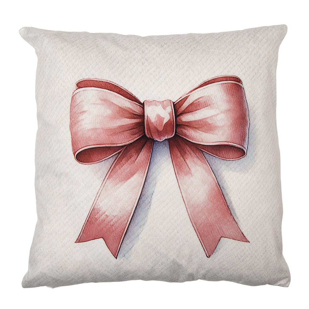 Cushion Cover Beige Pink 45x45 cm