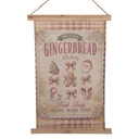 Mappa murale Natale Beige Marrone 40x2x60 cm
