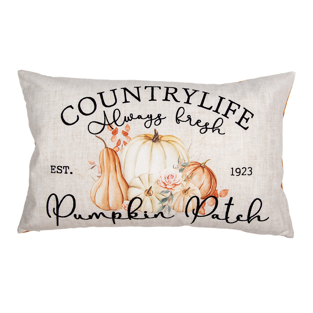 Federe Cuscini Beige Arancio 30x50 cm