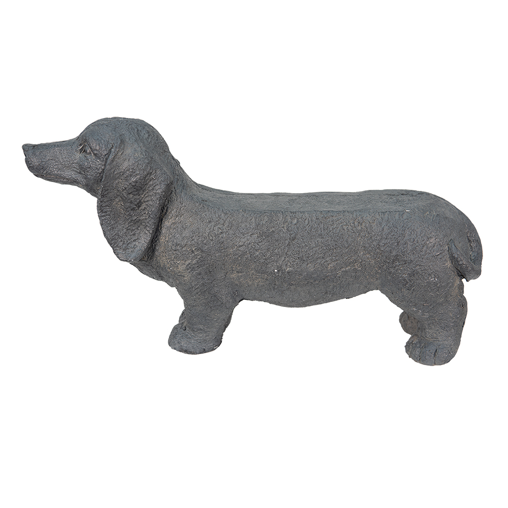 Hund Hund Grau 74x19x39 cm