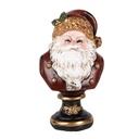 Weihnachtsdeko Weihnachtsmann Rot Weiß 9x8x15 cm