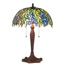 Tafellamp Tiffany Ø 41x60 cm E27/max 2x60W