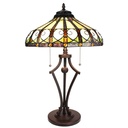 Tafellamp Tiffany Ø 41x64 cm E27/max 2x60W