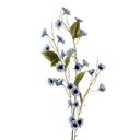 Decoratie tak met bloemen 25x6x107 cm