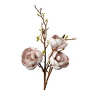 Decoratie tak met bloemen 20x20x106 cm
