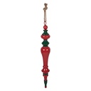 Decoratie hanger kerst Ø 9x65 cm