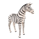 Decoratie zebra 27x10x28 cm