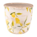 Decoratie bloempot Ø 13x12 cm