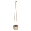 Decoratie hangende bloempot Ø 11x12/74 cm