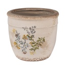 Decoratie bloempot Ø 16x14 cm