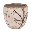 Decoratie bloempot Ø 14x14 cm