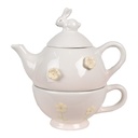 Tea for one 18x12x13 cm /Ø 15x11x7 cm 500 ml / 275 ml