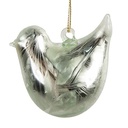 Decoratie hanger vogel 7x4x6 cm