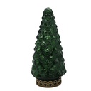 Decoratie kerstboom met LED Ø 8x16 cm