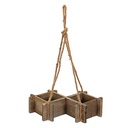 Planthouder hangend 38x22x9 cm