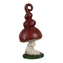 Decoratie paddenstoel 8x6x17 cm