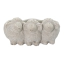 Bloempot schapen 26x20x12 cm