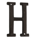 Letter H 8x1x13 cm