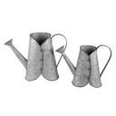 Decoratie gieter (2) 40x16x29 / 32x14x24 cm