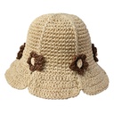 Hoed kind 52 cm beige