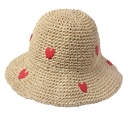 Hoed kind 58 cm beige