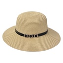 Hoed 57 cm beige