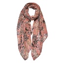 Sjaal 90x180 cm roze