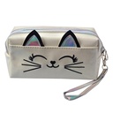 Toilettas 18x10 cm wit