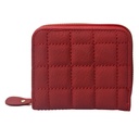 Portemonnee 11x10 cm rood