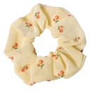 Haarelastiek beige Ø 10x2 cm