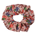 Haarelastiek roze Ø 10x2 cm