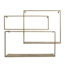 Wandrek (3) 90x18x48/69x16x62/84x13x26 cm