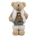Decoratie beer 14x11x26 cm