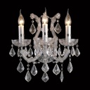 Wandlamp kristal 3 lichts 35x21x40 cm E14/max 3x40W