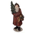 Christmas Decoration Santa Claus Red Green 39x30x93 cm