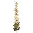 Rami Artificiali Decorativi con fiori Beige Verde 6x6x77 cm