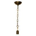 Kette Tiffany Lampenschirm 100 cm E27/max 1x40W