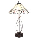 Lampada da tavolo Tiffany Ø 39x69 cm E27/max 2x60W