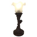 Tischlampe Weiß Ø 12x31 cm E14/max 1x25W